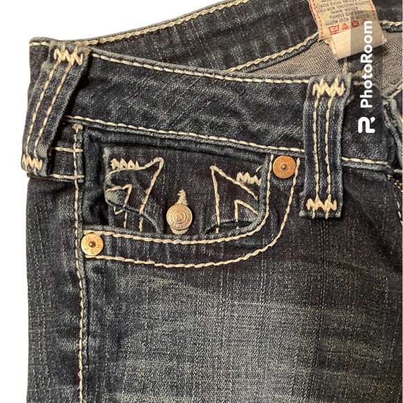 True Religion boot cut jeans - size 27 - Picture 2 of 8